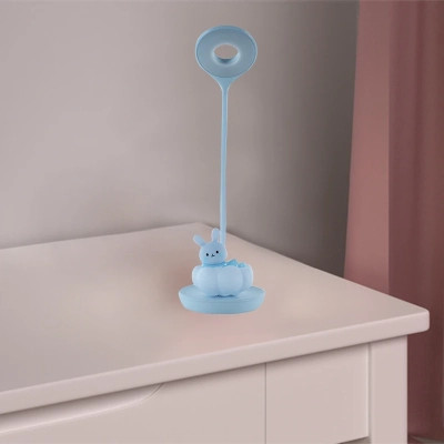 Настільна лампа Kite Cloudy Bunny LED з акумулятором, блакитна (K24-493-1-3) Вінниця - фото 6