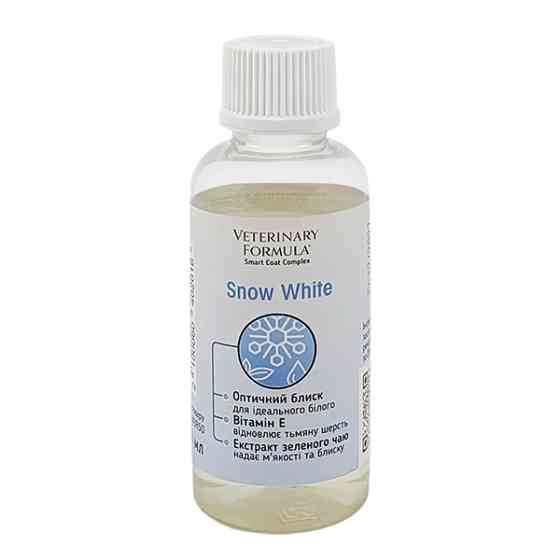 Veterinary Formula SCC Snow White Shampoo ВЕТЕРИНАРНА ФОРМУЛА БІЛОСНІЖНО БІЛИЙ шампунь для собак і котів зі світлою шерстю Київ