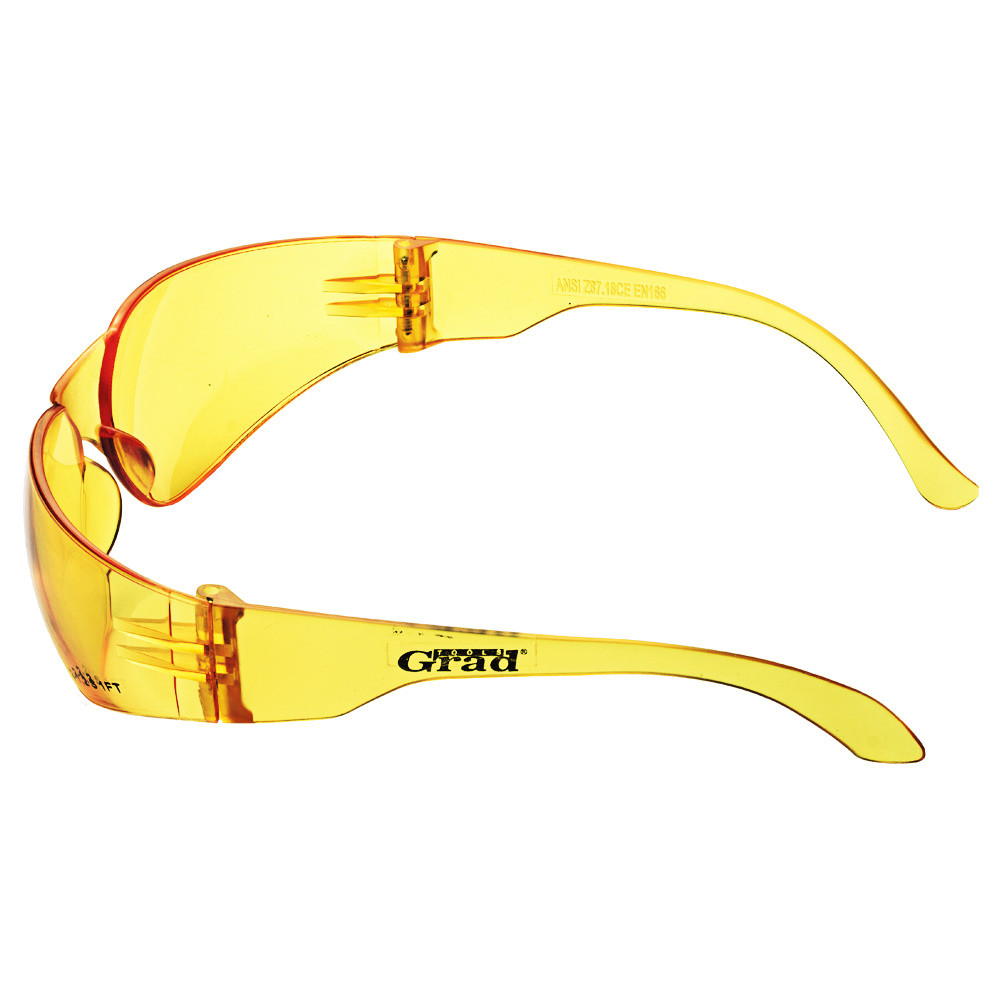 Grad Очки защитные Bee anti-scratch (желтые) GRAD (9411635) Коломия - фото 4