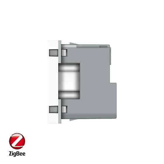 Розумна розетка LIVOLO ZigBee, з заземленням, біла, 16А 230В, керування через Alexa / Google Home / Home Assistant, модуль (VL-FCTC16AZ-2WP) Коломыя