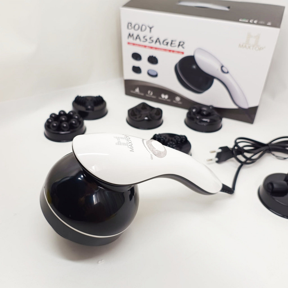 Вибрационный массажер для тела Maxtop Magic Massager 8 в 1 BD-43 Львов - изображение 10
