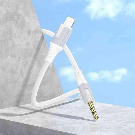 Аудіо кабель BOROFONE BL19 Creator digital audio conversion cable iP White Одеса