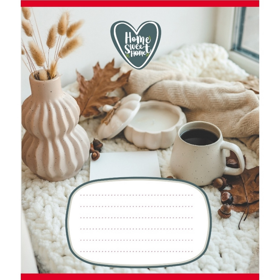 Зошит учнівський "Домашній затишок" 018-540253L-5 в лінію, 18 аркушів Вінниця - фото 1