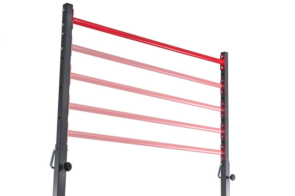 Підлоговий турнік із регульованою висотою багатофункціональний до 200 кг бруси для дому та спортзалу HS-1015K Київ - фото 7