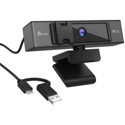 Веб-камера J5create JVCU435-N 4K Ultra HD USB-A/C (JVCU435-N) Винница - изображение 10