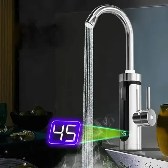 Водонагрівач WATER HEATER RX-011-1 (з LED дисплеєм)(1) Київ