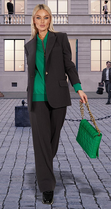 Классический брючный костюм (42) Киев - изображение 3