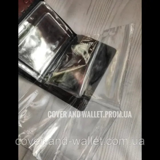 Женская красная кожаная обложка для водительских документов ST Leather Яловка Киев