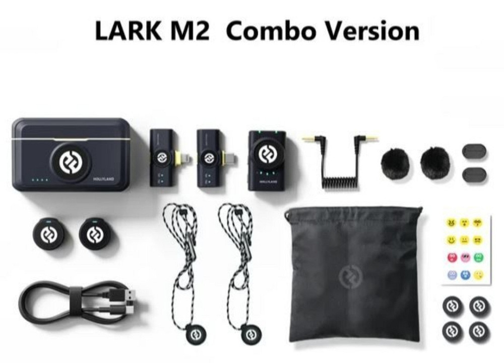 Петличный Микрофон , аудио система петличный Hollyland Lark M2 Combo. Киев - изображение 3