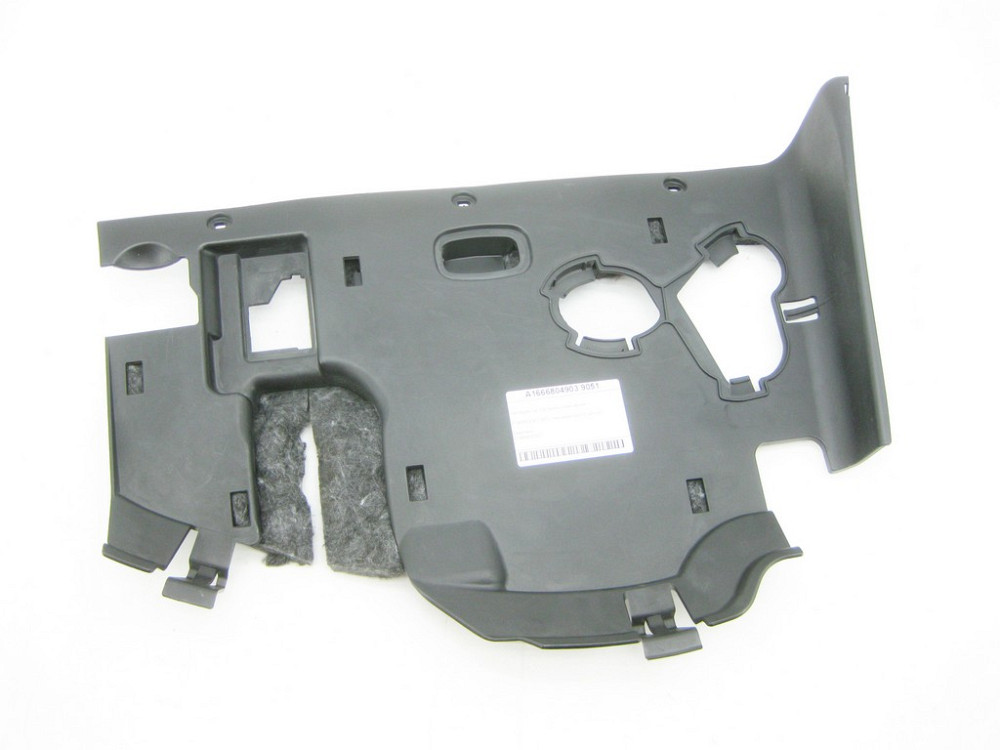 Mercedes-Benz  A1666804903 9051 Накладка під торпедою чорна зліва ML/GLE W166 GLE Coupe C292 GL/GLS X166 Одеса - фото 1