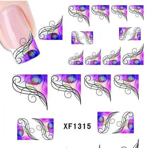 Наклейки для ногтей XF1315 Киев - изображение 2