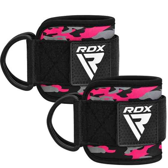 Манжети на щиколотку RDX GYM ANKLE PRO A4 CAMO PINK-PAIR Кам'янське