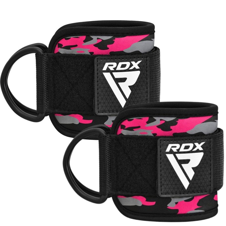 Манжети на щиколотку RDX GYM ANKLE PRO A4 CAMO PINK-PAIR Каменское - изображение 1
