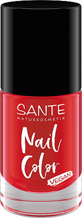 VEGAN-Лак для нігтів Nail Color 06 Flame On/Classic Red SANTE 8 мл Вінниця - фото 1