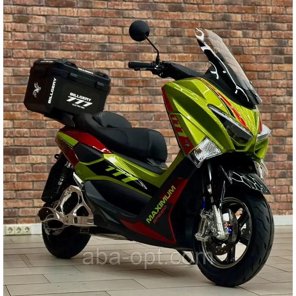 Електричний скутер Corso Brilliant 2000W-72V-32Ah Шини:120/70-12" +1 ЯЩИК БАГАЖНИК купити дешево Україна Одеса - фото 3