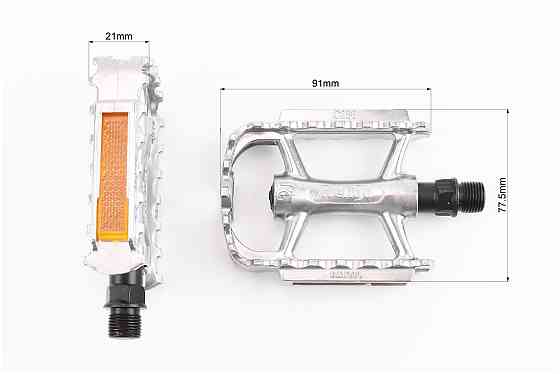 Педалі CITY 9/16" (105x77.5x24mm) алюмінієві, C280DU Київ