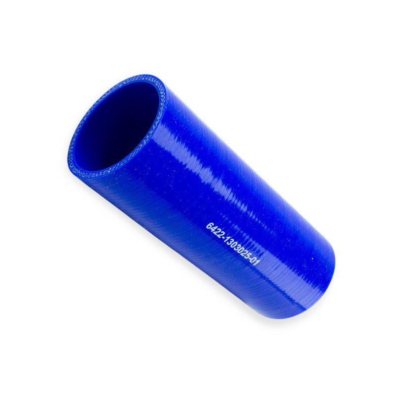 Патрубок МАЗ Супер нижний прямой силикон l=180мм d=40 радиатора Мукачево - изображение 1