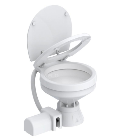 Туалет Электрический Судовой Для Яхт И Катеров Керамический Seaflo Sfmte1-01 Киев - изображение 1