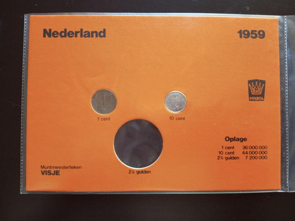 Минт сет Нидерландов, 1959 год (1.2) Не полный Полтава - изображение 1