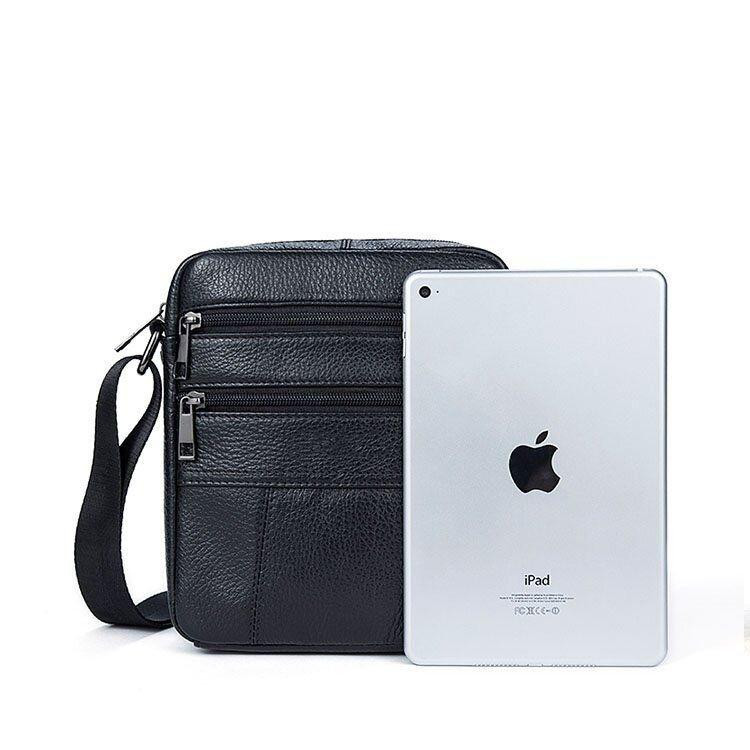 Сумка мужская флотар Vintage 14758 Черная Киев - изображение 2