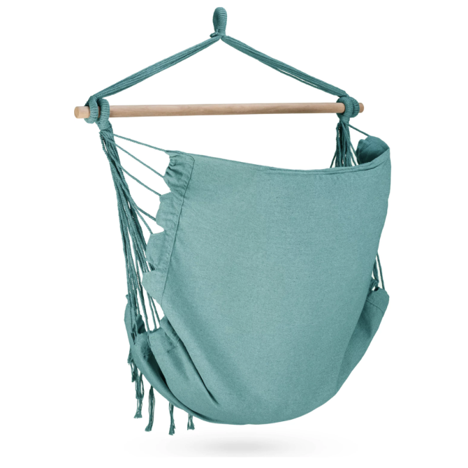 Бразильське крісло - гамак Outtec Boho XXL зелений Київ - фото 2