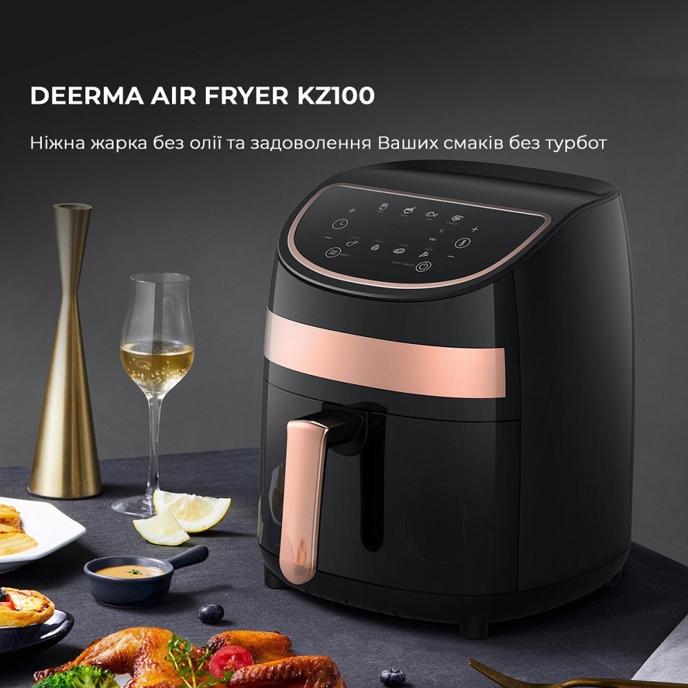 Мультипіч Xiaomi Deerma Air Fryer KZ100 (DEM-KZ100) ( 3.4 кг ) Харьков - изображение 8