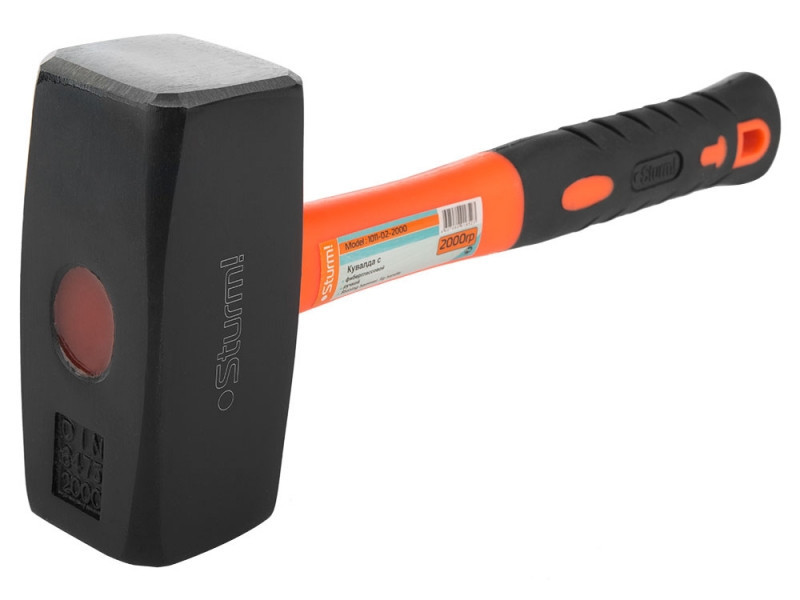 Кувалда Sturm 2000гр., фибергл. ручка 1011-02-2000 (читать описание) Ровно - изображение 4