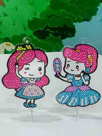 Набор для творчества и создания аксессуаров,алмазных подвесок,наклеек,детский набор страз для рукоделия мозайкой Кам'янець-Подільський