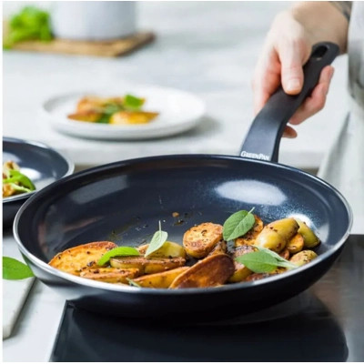 Сковорода GreenPan Essence Perforated Base, 20 см з керамічним покриттям (CC009038-001) Винница - изображение 4