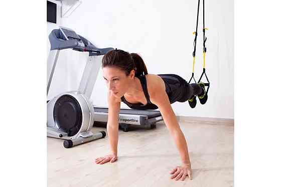 Подвесная система для силовых тренировок inSPORTline MultiTrainer, желтый Киев