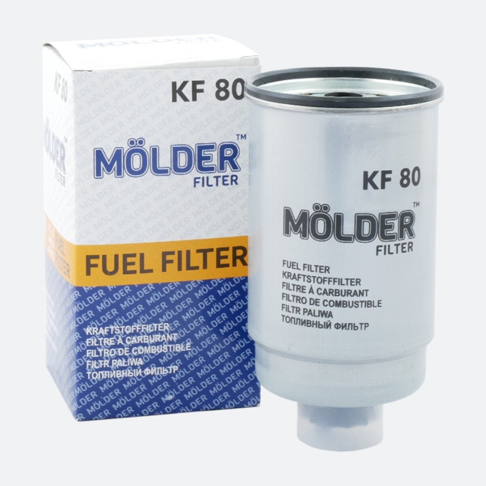 Фільтр паливний Molder Filter KF 80 (WF8052, KC90, WK880) Київ - фото 1