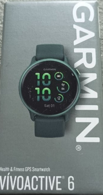 Garmin Vivoactive 6 Metallic Jasper Green. Київ - фото 2