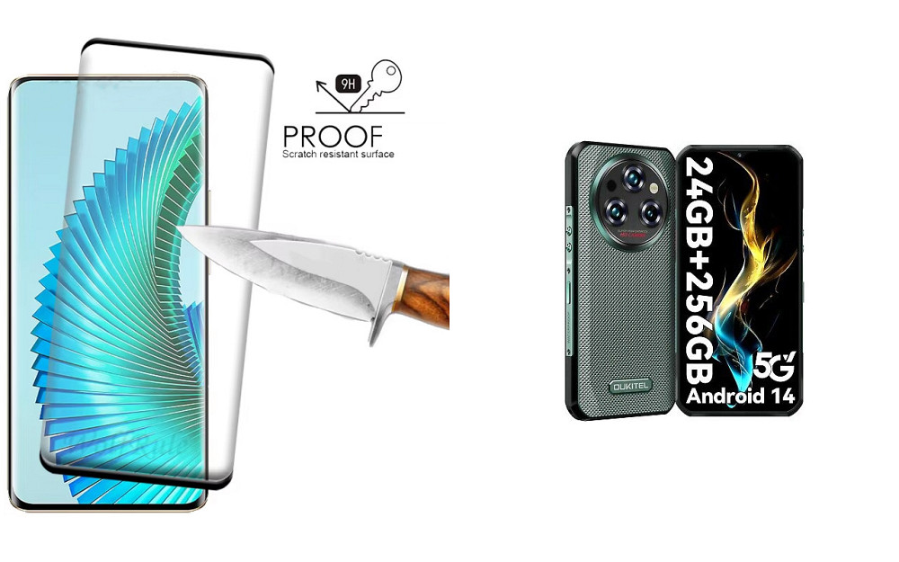 Захисне скло HyperGlass Pro для Oukitel WP35, Oukitel WP35 S – максимальна чутливість та захист Київ - фото 2