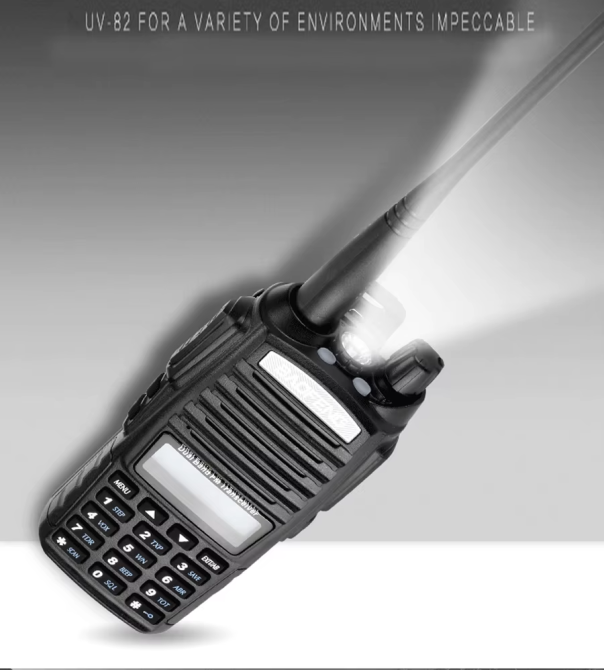 Рація портативна Baofeng UV-82 8 W (радіус 10 км) Чорний Київ - фото 4
