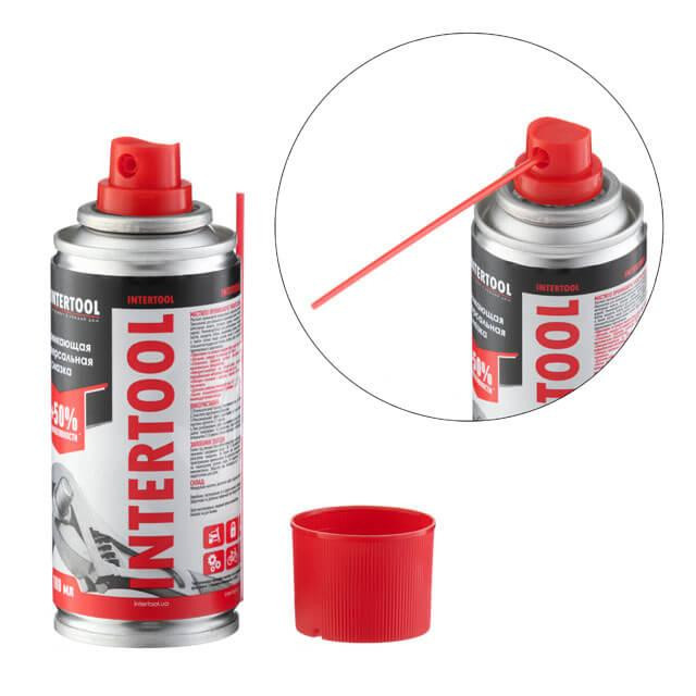 Мастило проникаюче, універсальне, аерозоль, 100 мл INTERTOOL FS-4010 Київ - фото 6