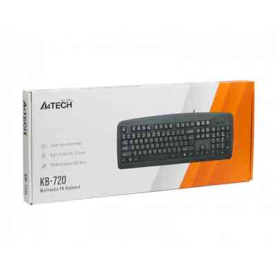 Клавиатура A4Tech KB-720 Black USB Винница