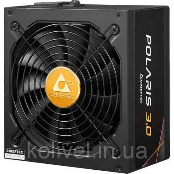 БЖ 1250W Chieftec POLARIS 3.0 PPS-1250FC-A3, 135 mm, 80+ GOLD, Cable management, retail (PPS-1250FC-A3) Київ