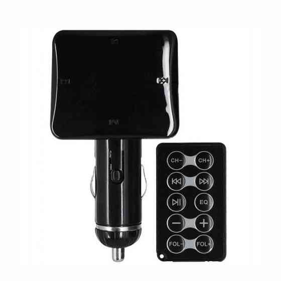 FM трансмітер HZ H9, Фм трансмітер для авто з блютуз, Модулятор FM з вхідною NZ-713 напругою 12-24v Київ