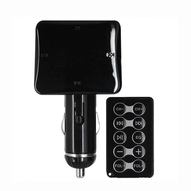 FM трансмітер HZ H9, Фм трансмітер для авто з блютуз, Модулятор FM з вхідною NZ-713 напругою 12-24v Київ - фото 4