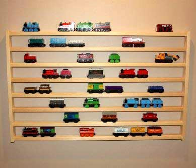 Стеллаж для игрушечных машинок 