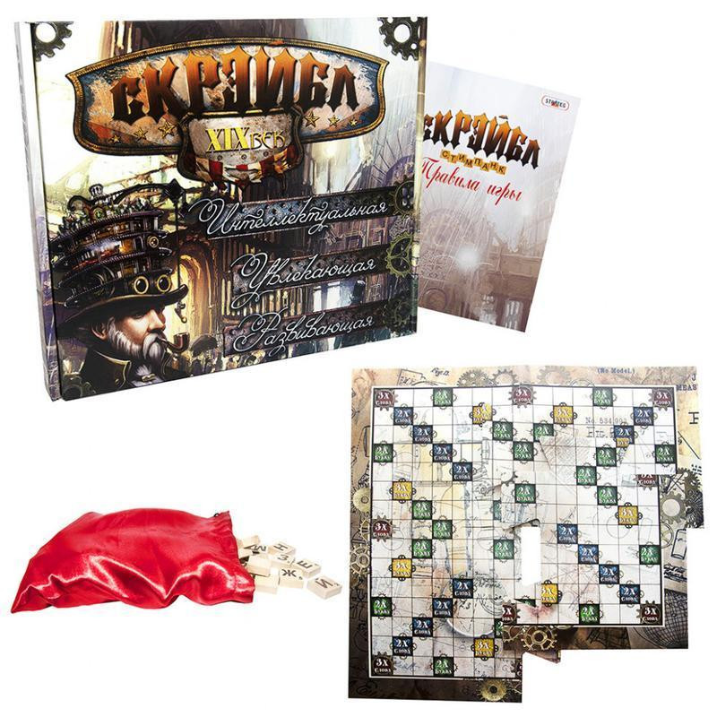 Гра 635 (рос.) "Скрейбл", в кор-ці 33,5см-28,5см-5,5см, шт Київ - фото 1