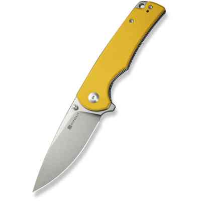Нож Sencut Praktisk, Yellow G10, Satin (S24019-2) Винница