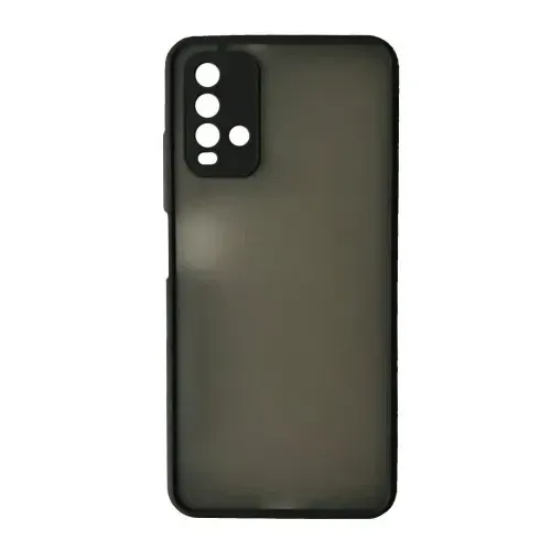 Xiaomi Redmi 9T Матовый чехол TPU+PC (черный) Одесса - изображение 1