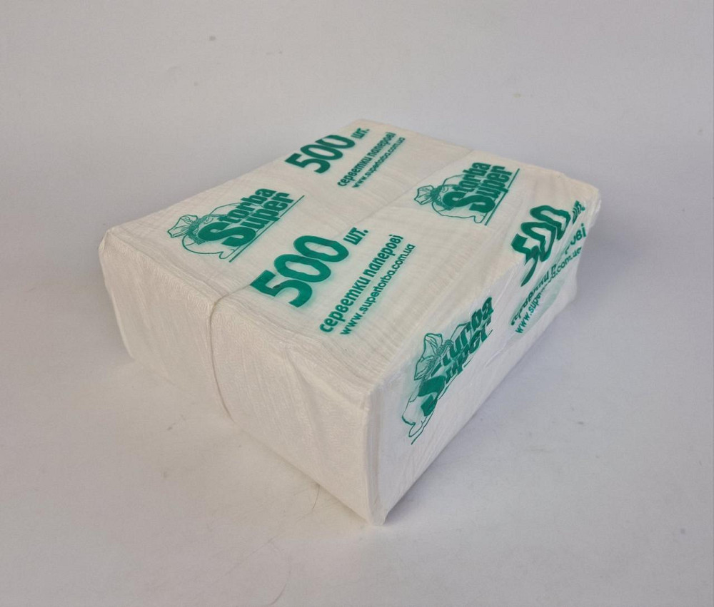 Серветка 500лист ST однотонна (1 пач.) Харків - фото 2