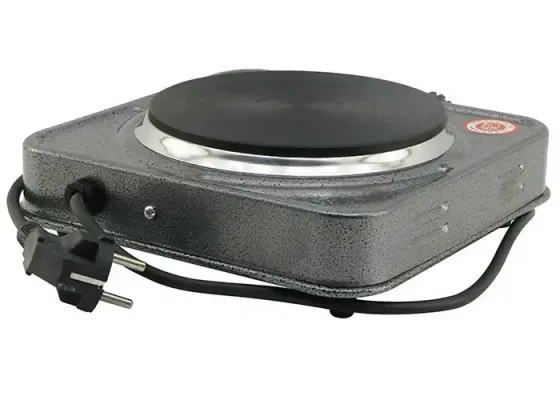 Плита электрическая дисковая Domotec MS-5811 настольная на 1 конфорку 1500W Коломыя