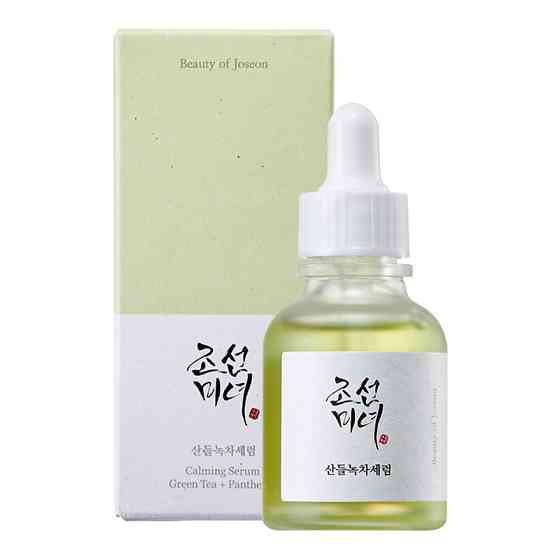 Сыворотка успокаивающая на основе гидролата зеленого чая Calming Serum: Green Tea + Panthenol Beauty of Joseon 30 мл Киев