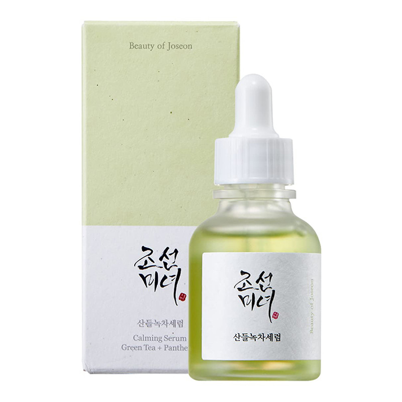 Сыворотка успокаивающая на основе гидролата зеленого чая Calming Serum: Green Tea + Panthenol Beauty of Joseon 30 мл Киев - изображение 1
