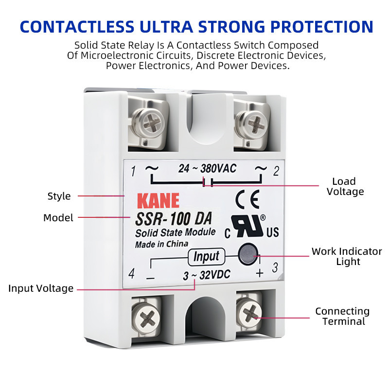 Твердотельное реле 100A для автоматизации нагрузки Киев - изображение 2