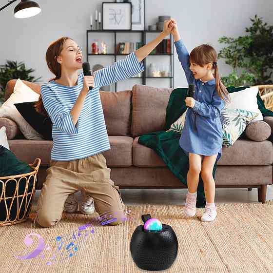 Дитяче караоке з 2-ма мікрофонами та дискошаром,Bluetooth,Z1 SBR Київ