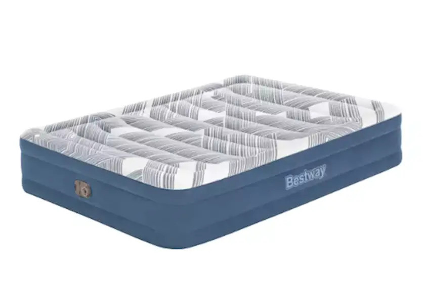 Надувная двухместная кровать Bestway со встроенным электронасосом 203 х 152 х 36 см. Киев - изображение 1